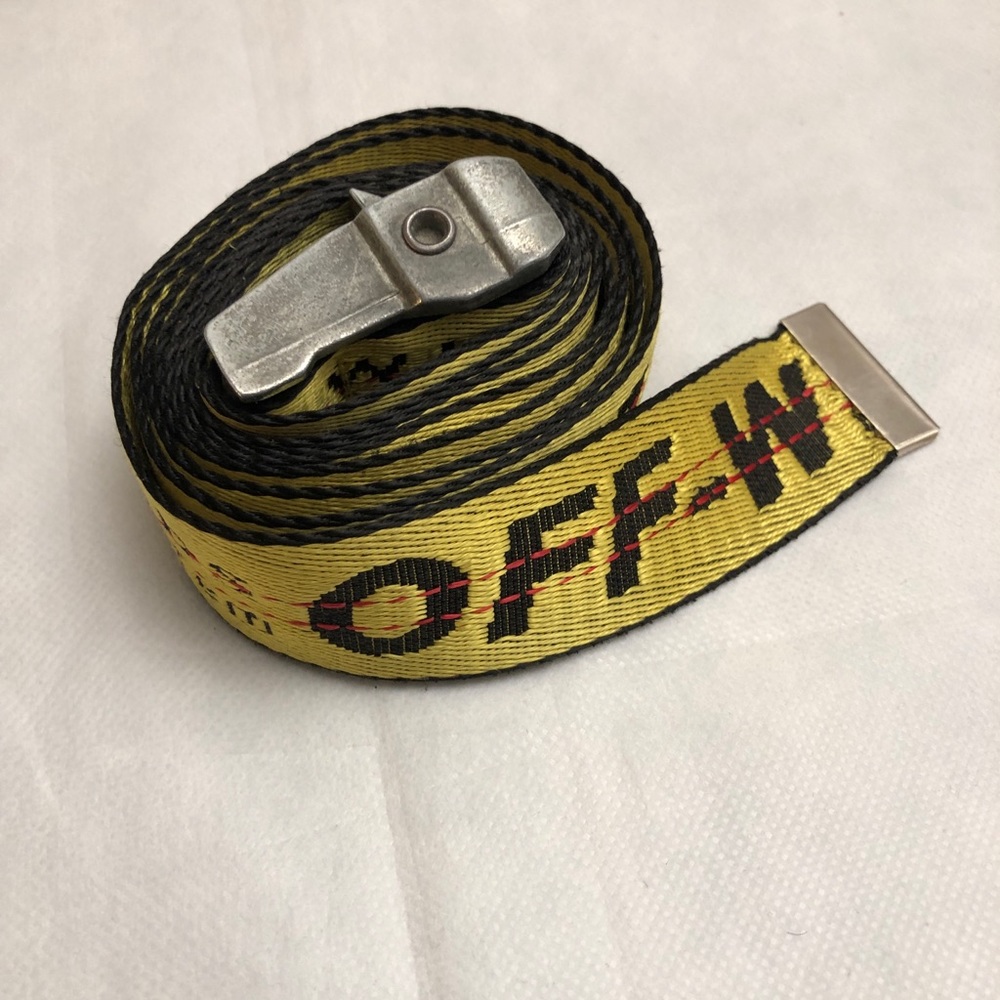 Off-white yellow belt